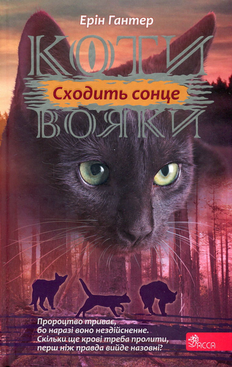 Коти - вояки. Сила трьох. Книга 6. Сходить сонце. Ерін Гантер