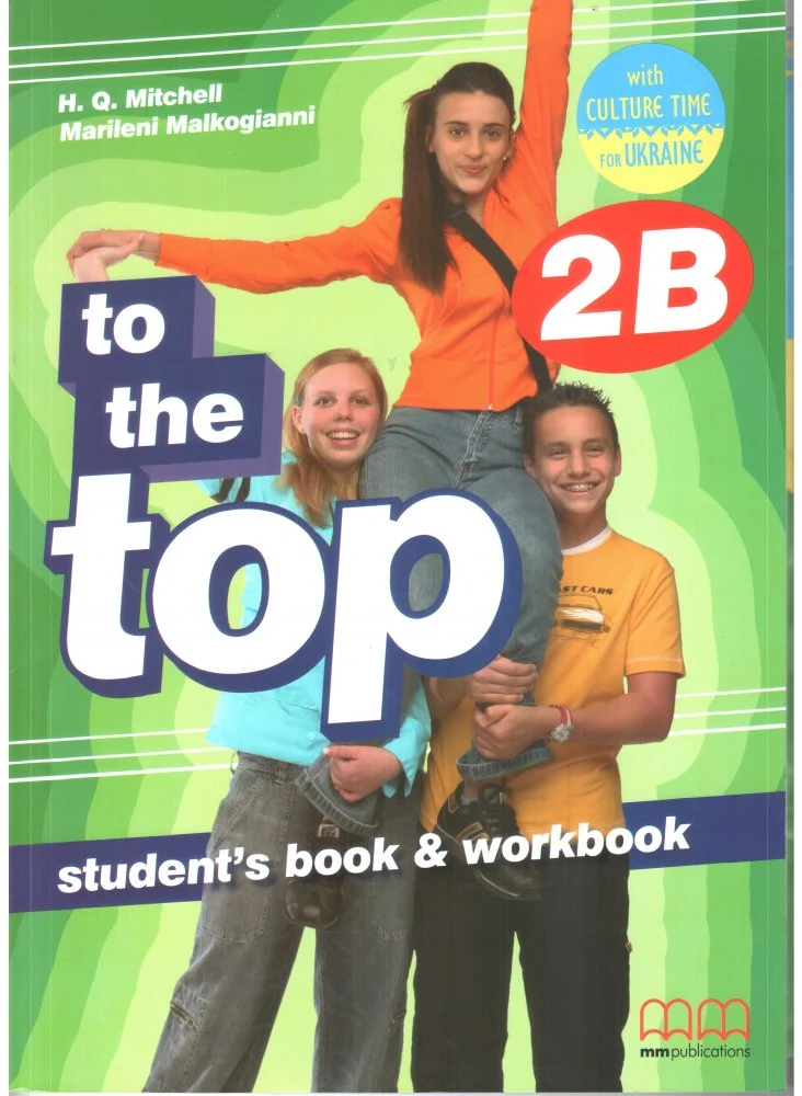 Комплект книг «To the Top  2B Student's Book+WB with CD-ROM with Culture Time for Ukraine