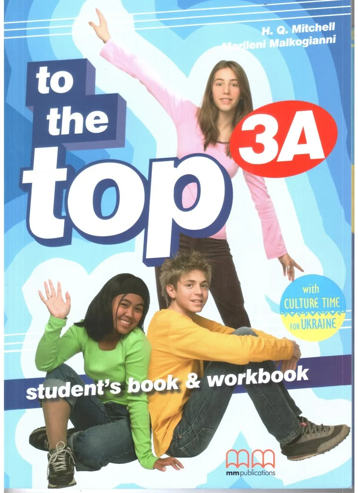Комплект книг «To the Top  3A Student's Book+WB with CD-ROM with Culture Time for Ukraine