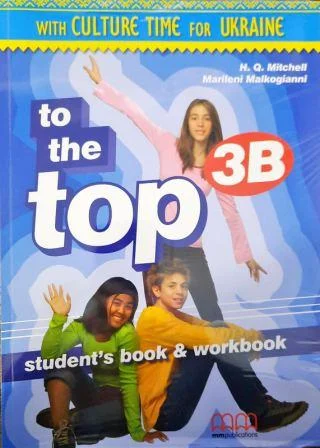 Комплект книг «To the Top  3B Student's Book+WB with CD-ROM with Culture Time for Ukraine