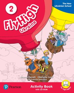 Посібник «Fly High UKRAINE 2 Activity Book + CD Rom