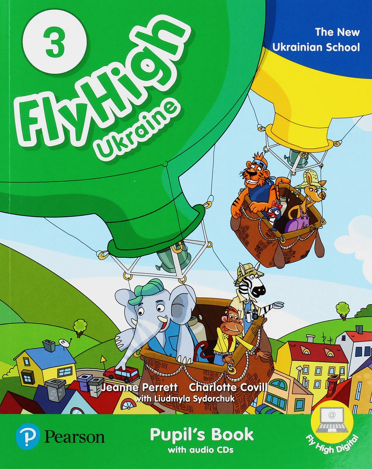 Посібник «Fly High 3 Ukraine Pupil's Book with Audio CDs and Digital Resources