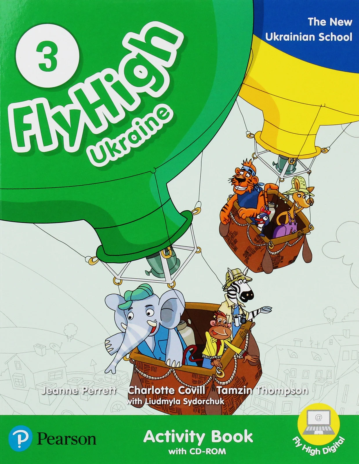 Робочий зошит «Fly High 3 Ukraine Activity Book with CD-ROM
