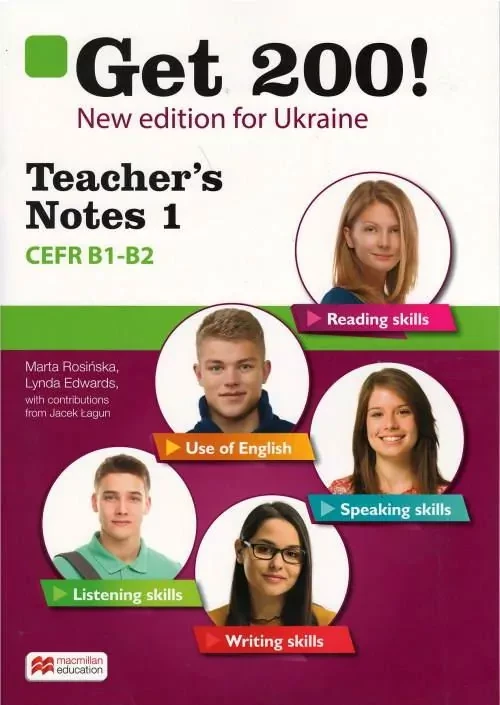 Get 200! B1 new edition Teacher's Book 1