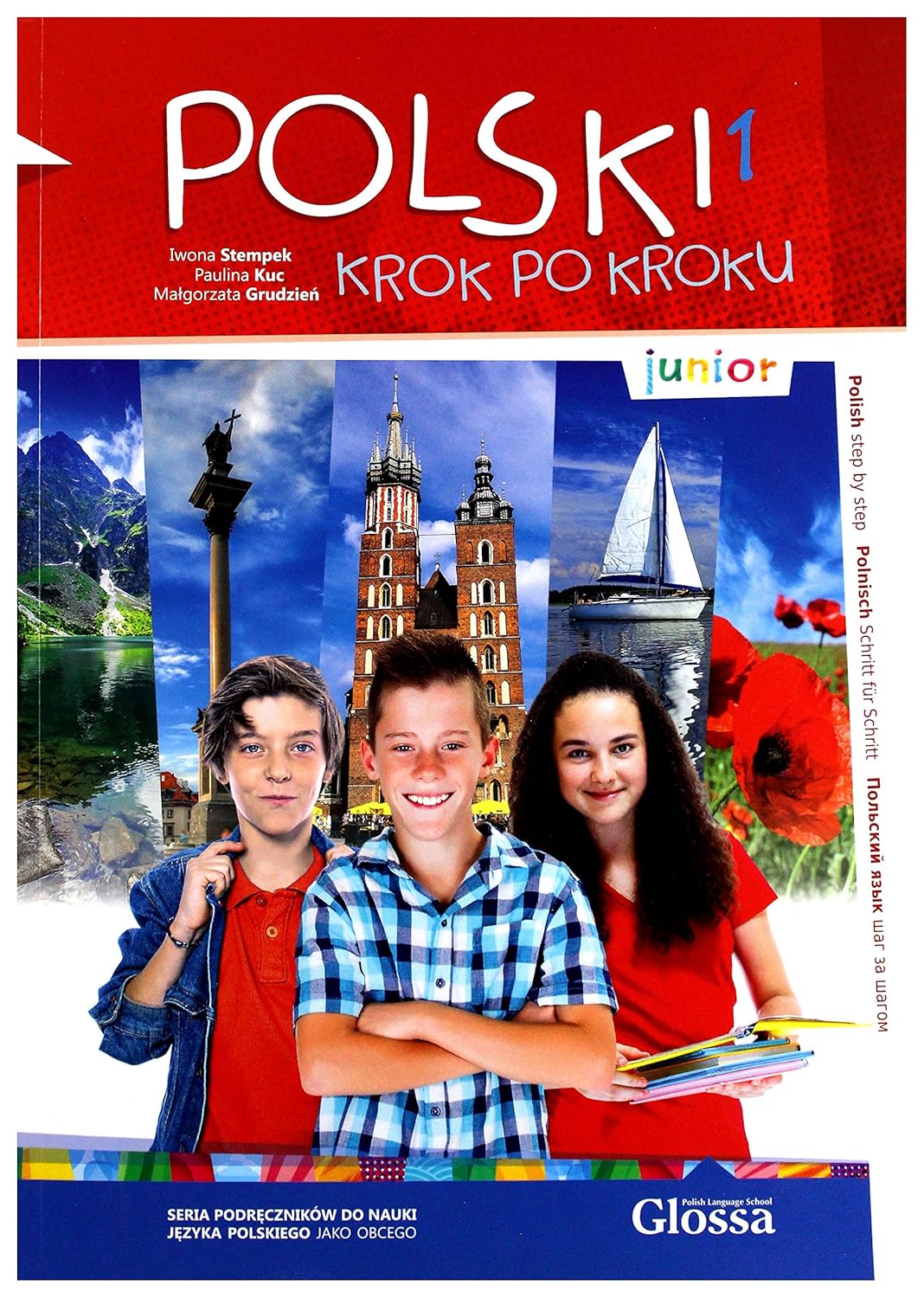 Посібник «Polski, krok po kroku Junior 1 Podrcznik + Mp3 CD + kod dostpy