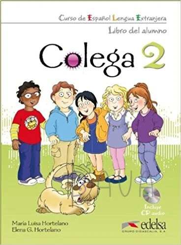 Комплект книг «Colega 2. Pack: Libro del alumno + Libro de ejercicios + CD audio (підручник+роб.зошит+аудіодиск)