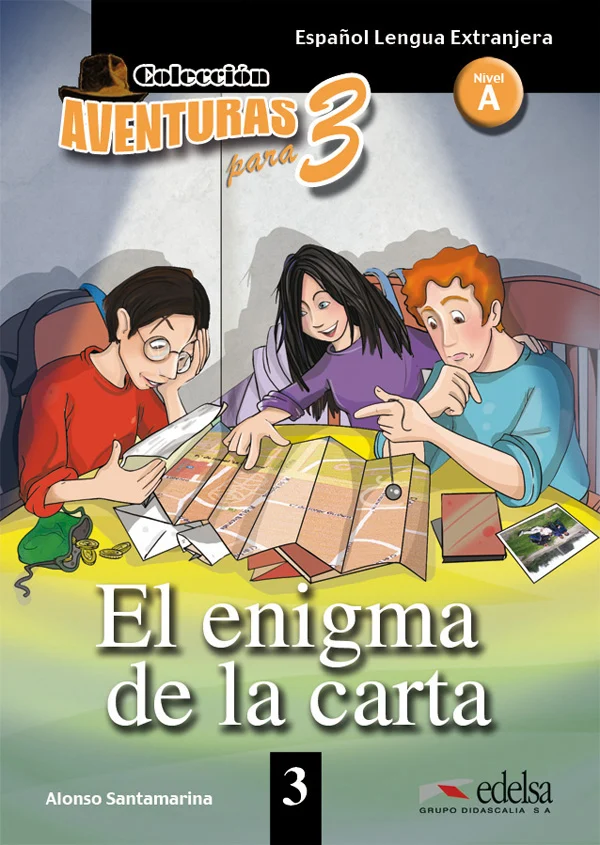 Aventuras para 3 (A1). El enigma de la carta. Book 3