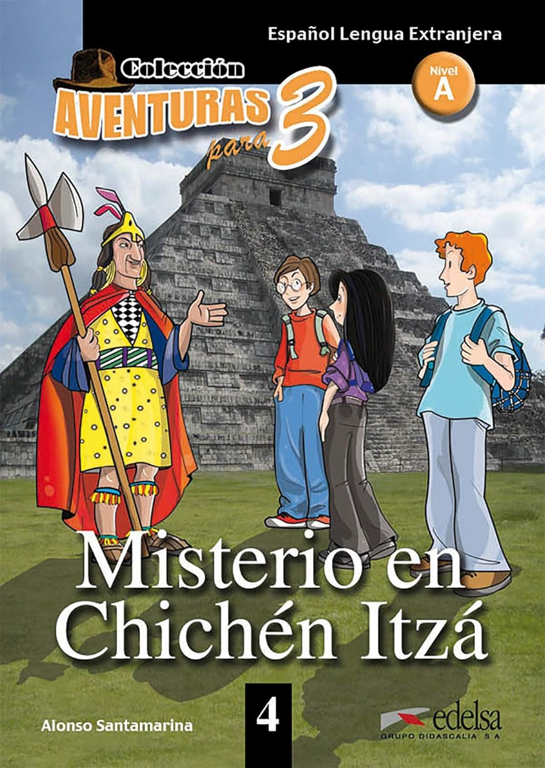Aventuras para 3 (A1). Misterio en Chichen Itza. Book 4