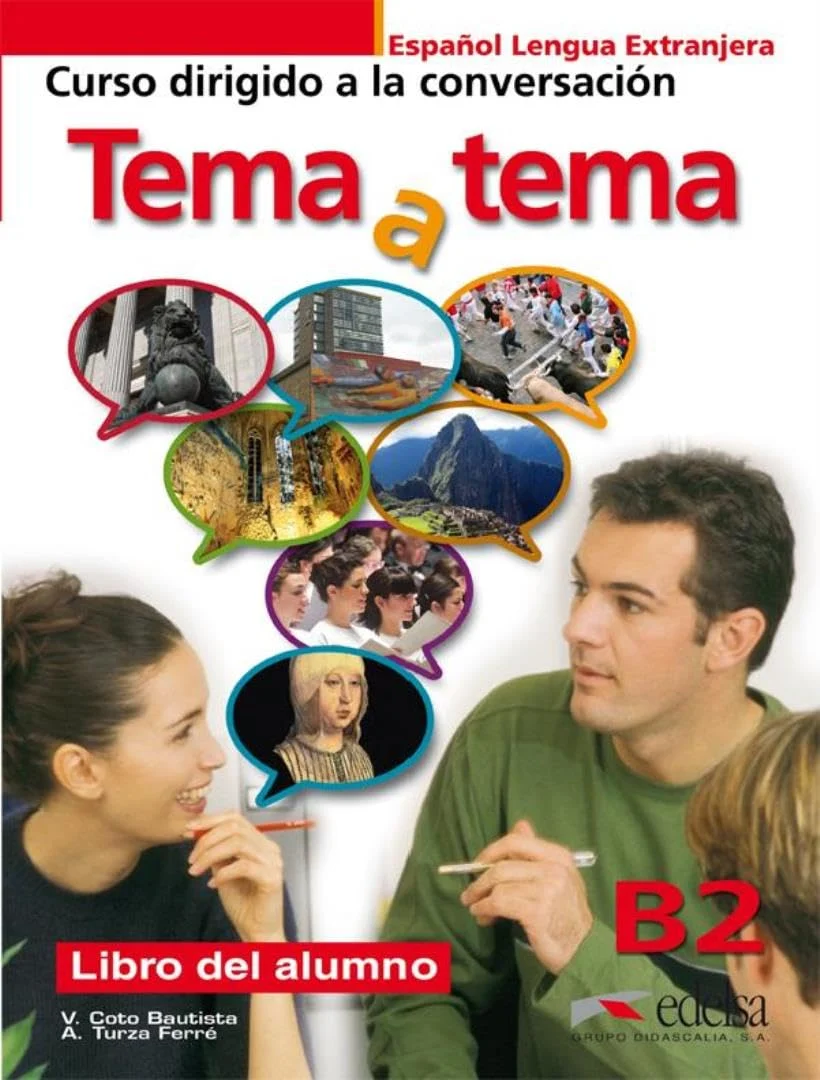Посібник «Tema a tema - Curso de conversacion : Libro del alumno (B2)
