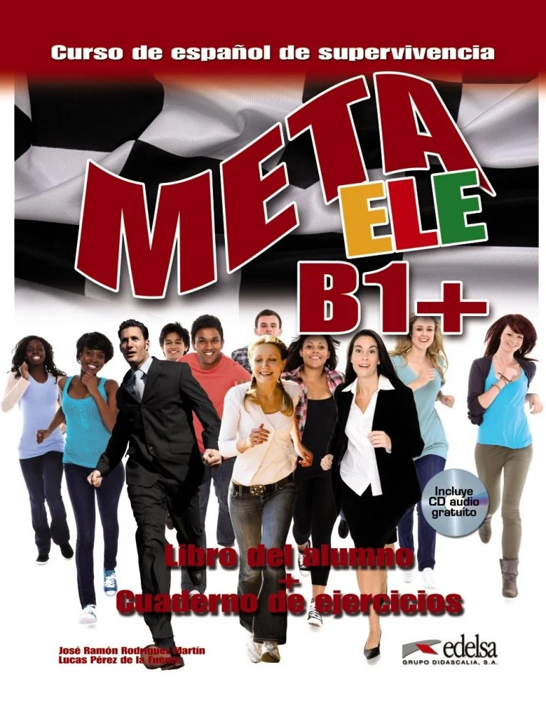 Підручник «Meta ELE : Libro del alumno + cuaderno de ejercicios + CD B1+