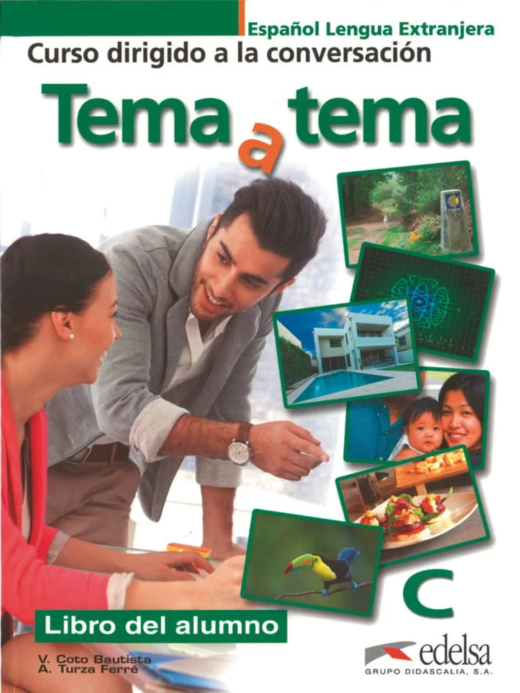 Посібник «Tema a tema - Curso de conversacion : Libro del alumno