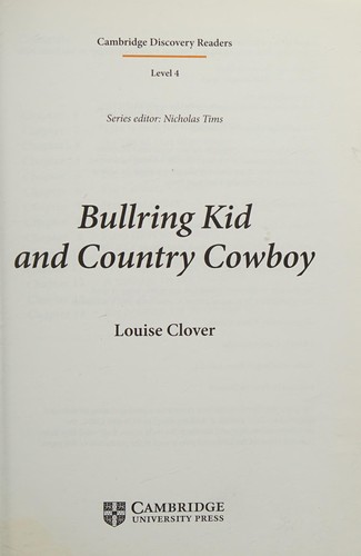 CDR 4. Bullring Kid and Country Cowboy (with CD-ROM and Audio CD Pack)