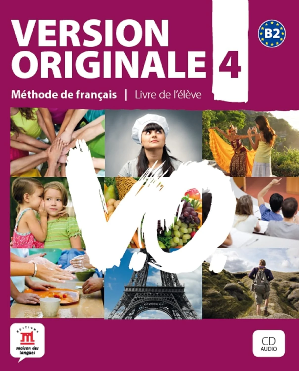 Version Originale 4 - Livre de l'e'le`ve + CD