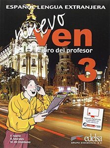 Книга для вчителя «Nuevo Ven 3. Libro del profesor + CD audio