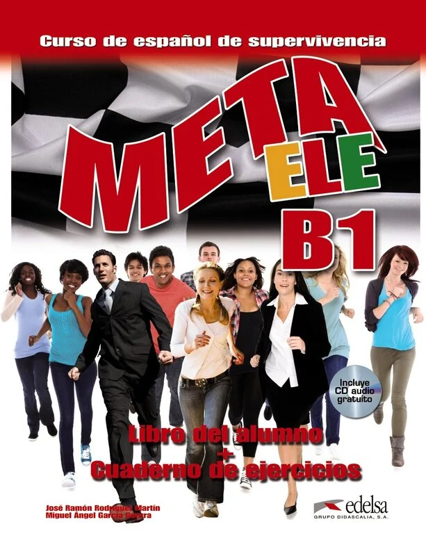 Підручник «Meta ELE : Libro del alumno + cuaderno de ejercicios + audio download B1