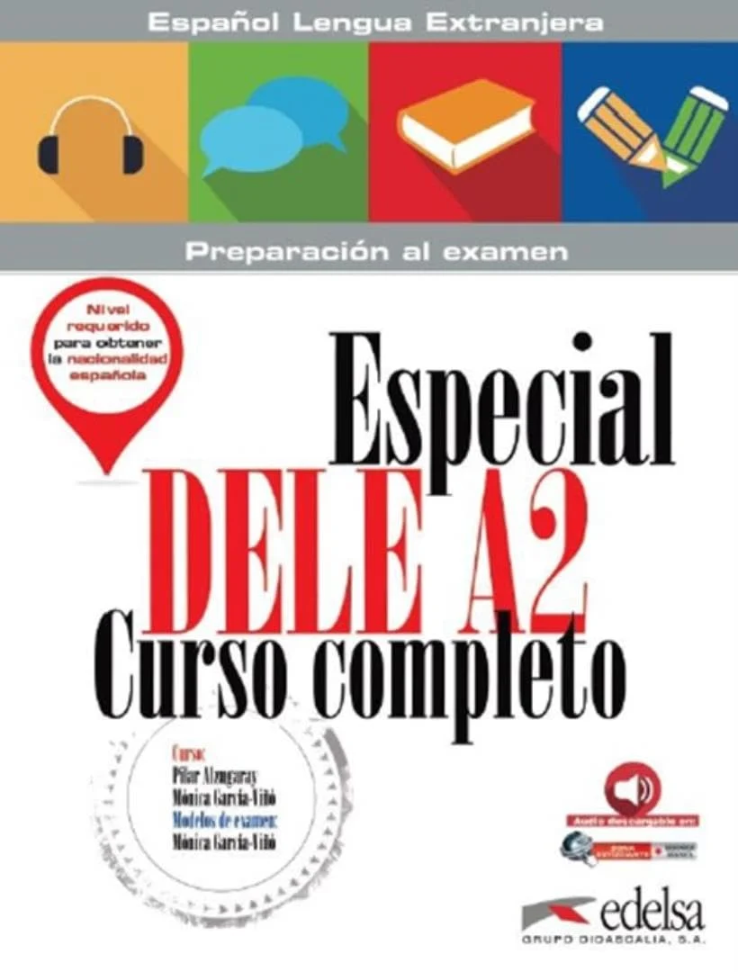 Especial DELE A2 Curso Completo. Libro + Audio Descargable