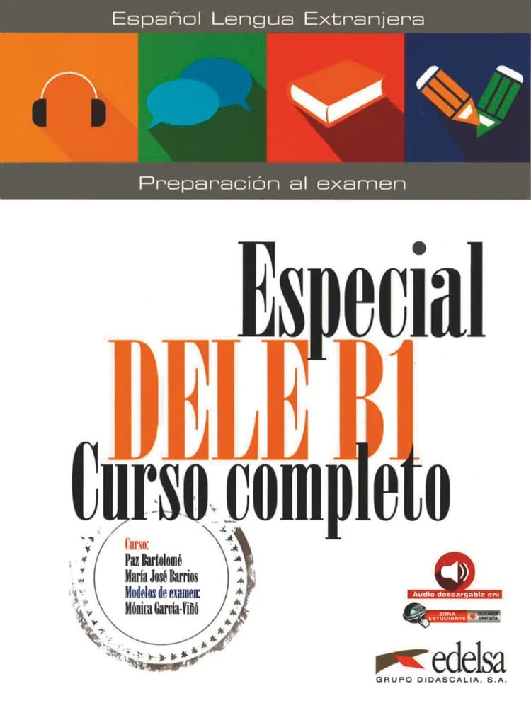 Especial DELE B1 Curso Completo. Libro + Audio Descargable
