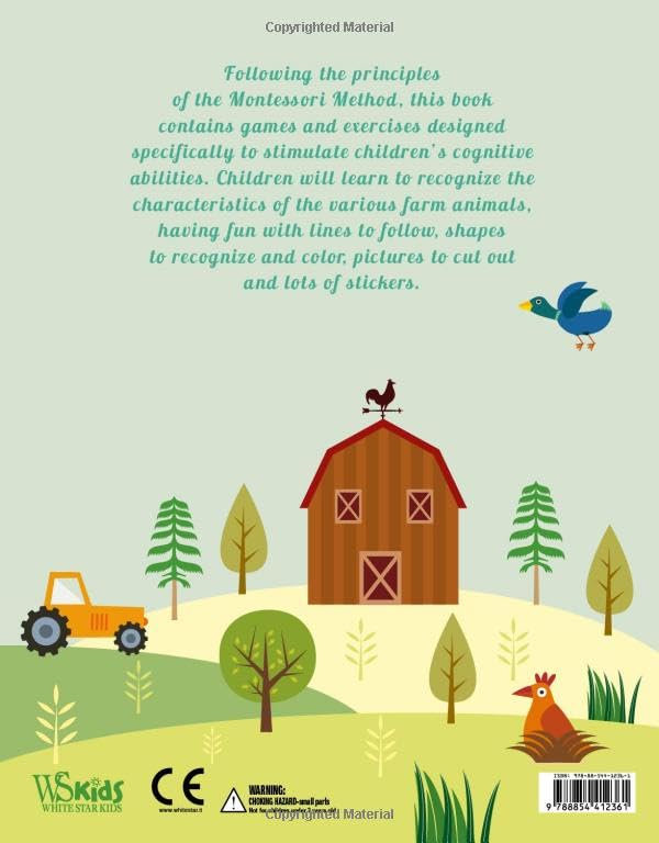 My First Book of the Farm: Montessori Activity Book