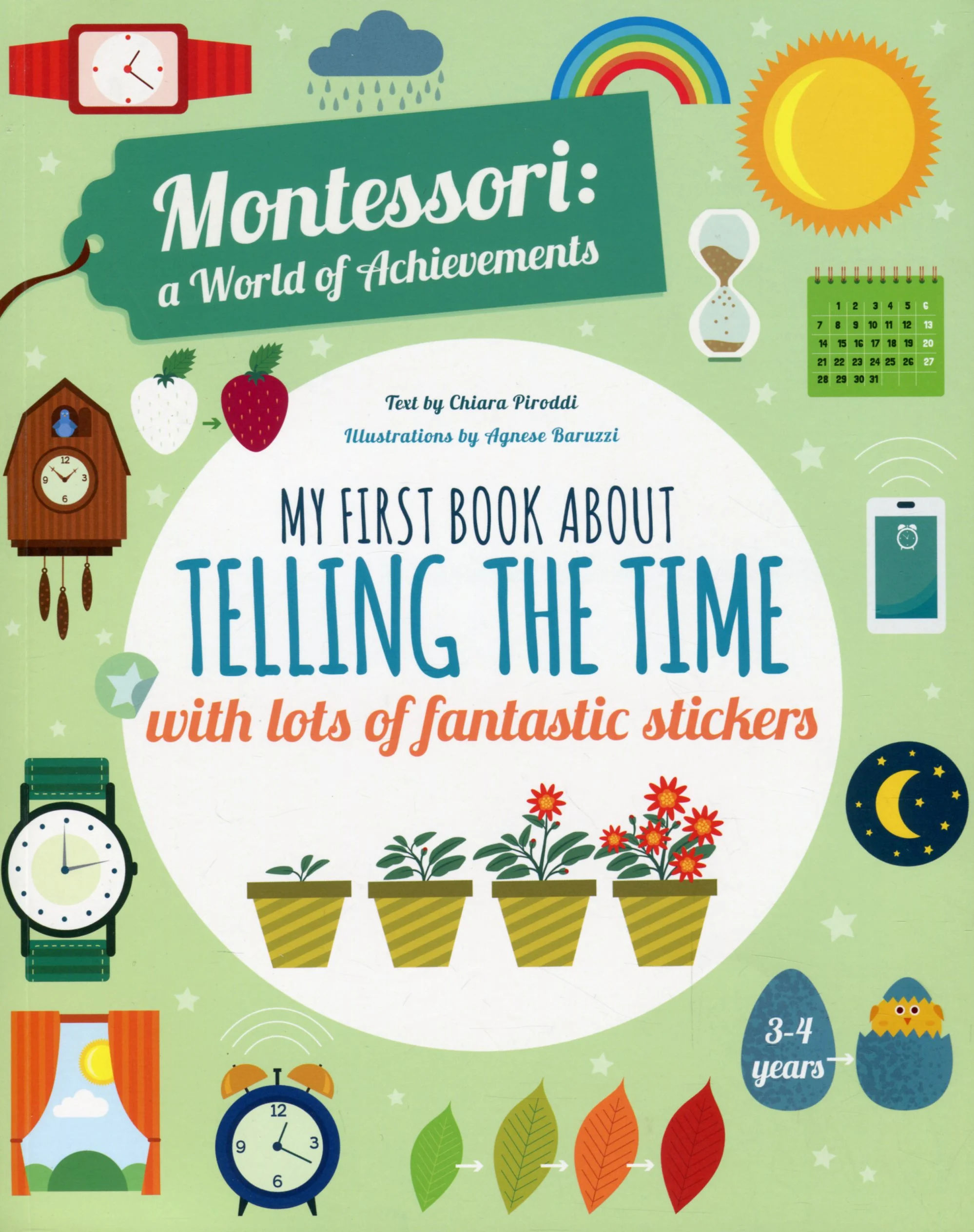 My First Book About Telling the Time: Montessori Activity Book
