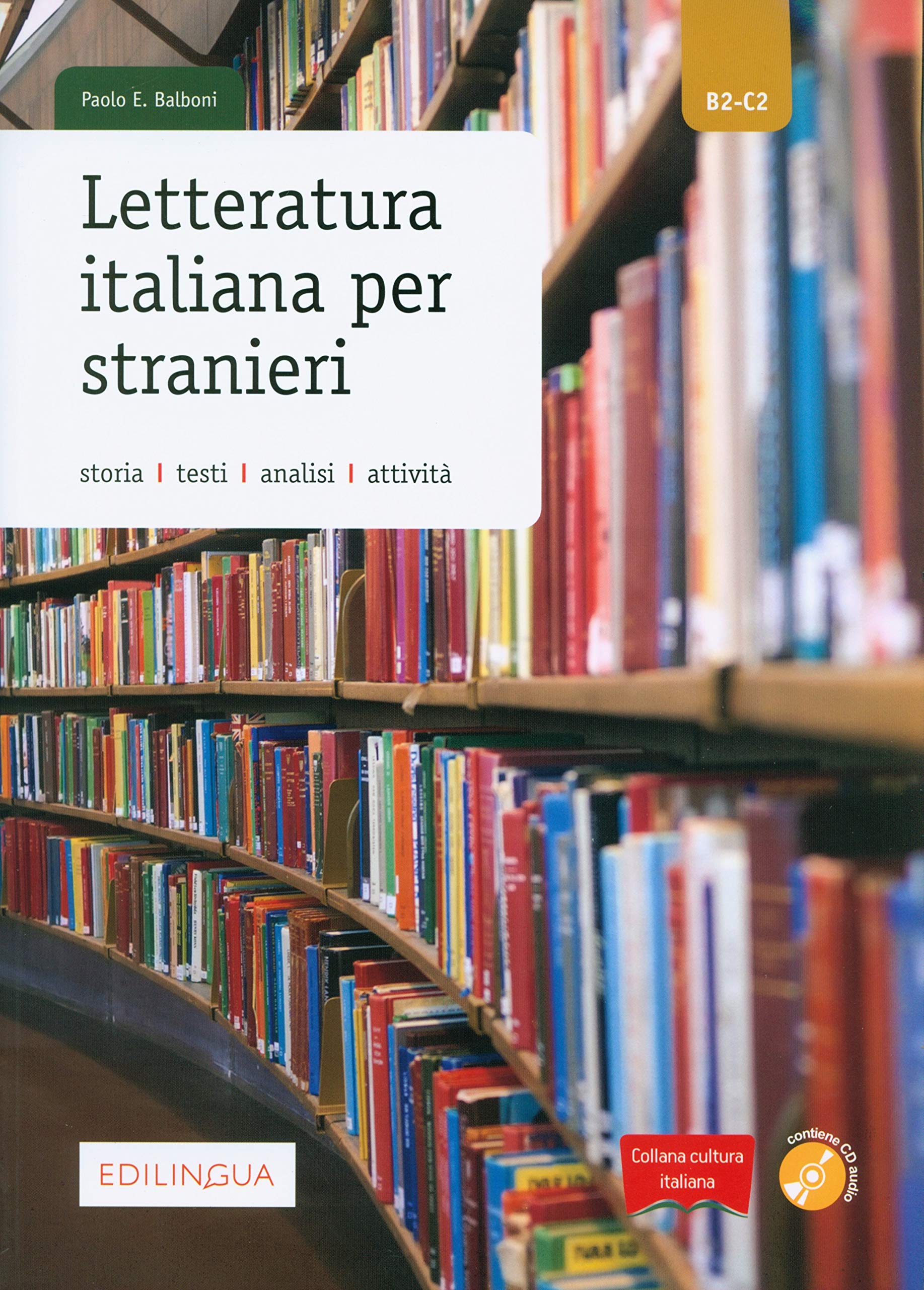 Letteratura italiana per stranieri (B2-C2)