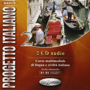 Аудіодиск «Progetto Italiano Nuovo 2 (B1-B2). CD Audio