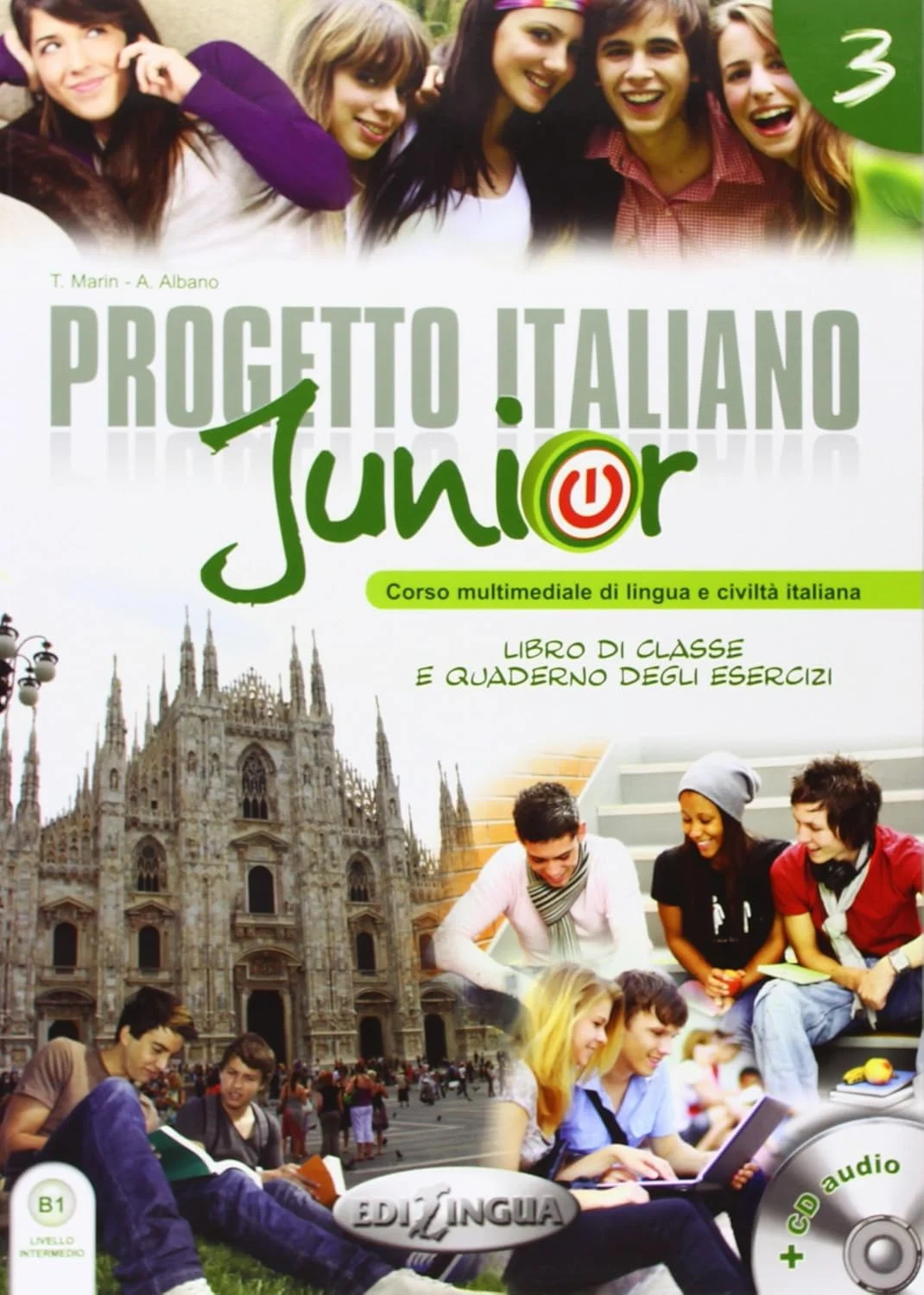 Підручник «Progetto Italiano Junior 3. Libro & Quaderno + CD audio