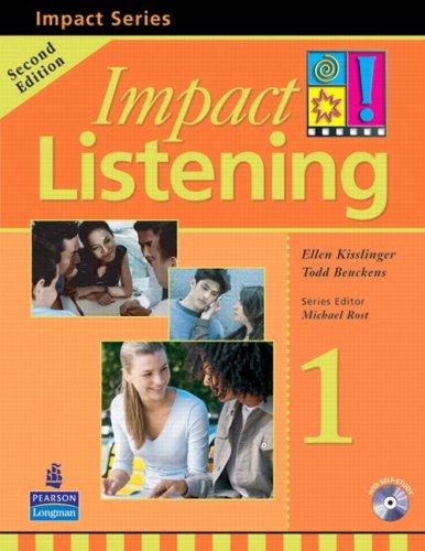 Посібник «Impact Listening Level 1 Student's book+CD (підручник+аудіодиск)