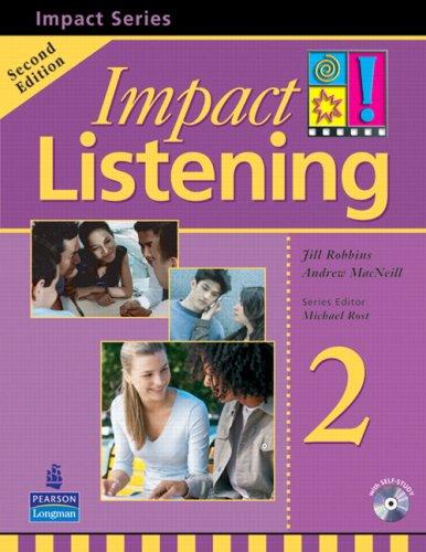 Посібник «Impact Listening Level 2 Student's book+CD (підручник+аудіодиск)