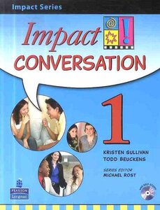 Посібник «Impact Conversation Level 1 Student's book+CD (підручник+аудіодиск)