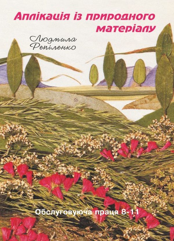 Аплікація з природного матеріалу. Обслуговуюча праця. 8–11 класи