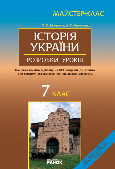Історія України. 7 клас. Розробки уроків