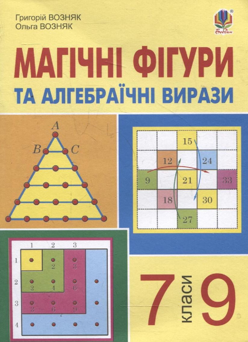 Магічні фігури та алгебраїчні вирази. 7-9 класи