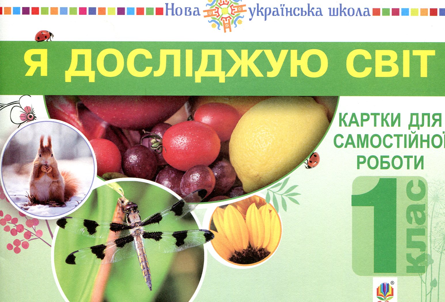 Я досліджую світ. 1 клас. Картки для самостійної роботи. Частина 1. НУШ