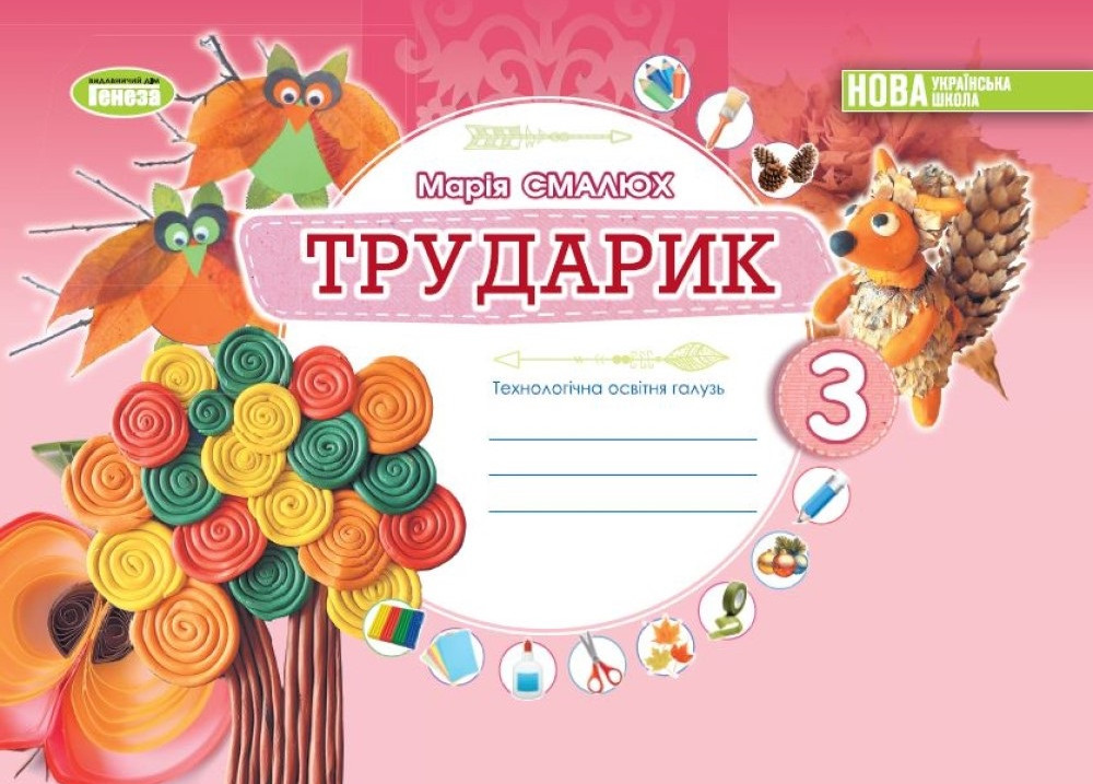 Трударик. Дизайн і технології. 3 клас. Технологічна галузь