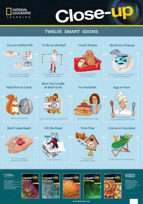 Close-Up Twelve Smart Idioms Poster