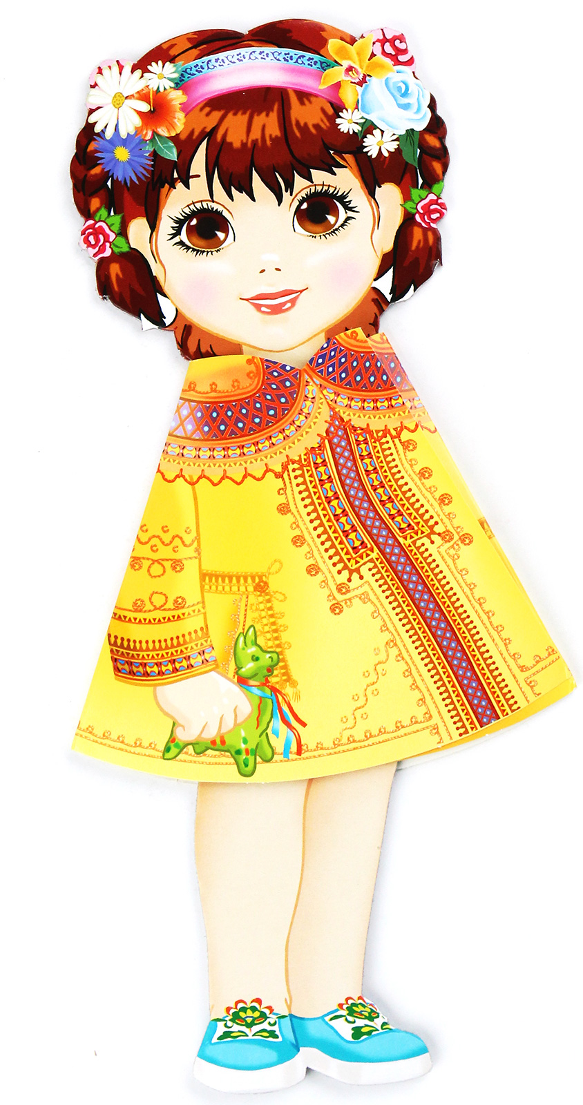 Ляльки. Вікторія (жовте пальто)