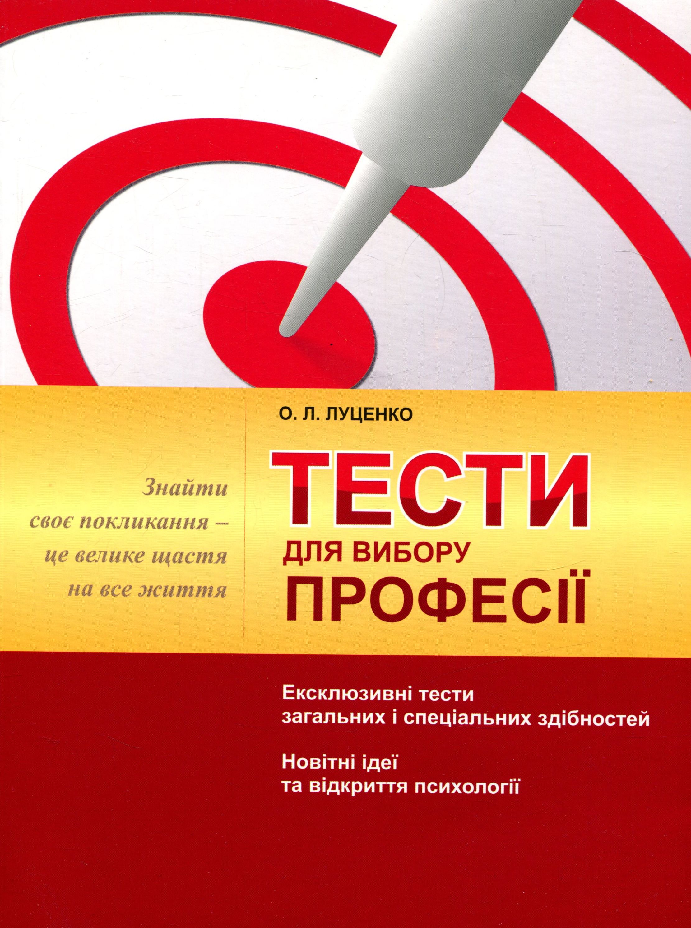 Тести для вибору професії