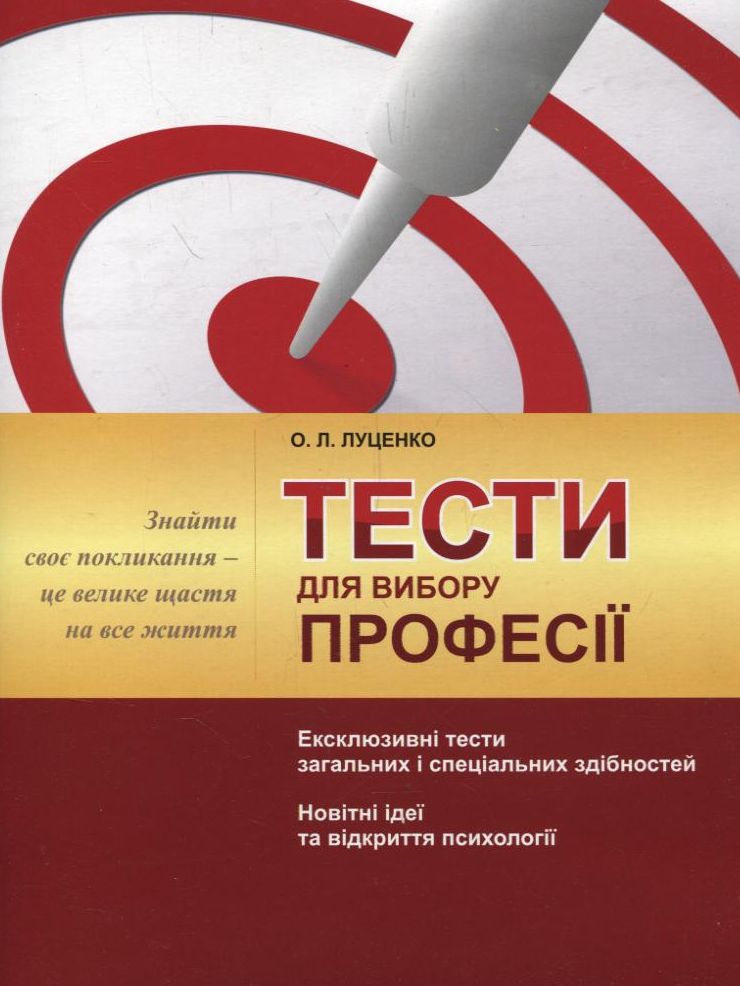 Тести для вибору професії