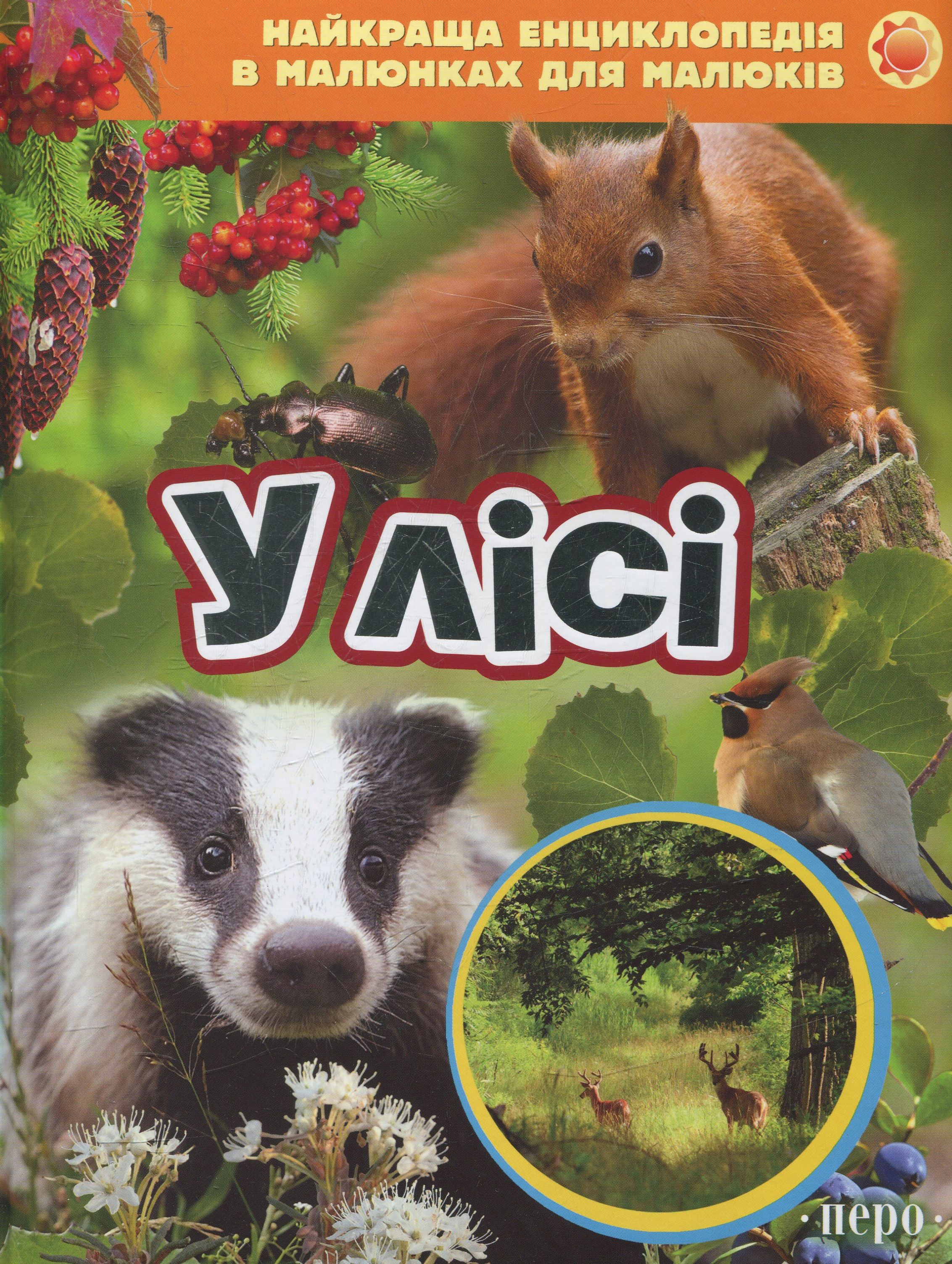 У лісі. Найкраща енциклопедія в малюнках для малюків