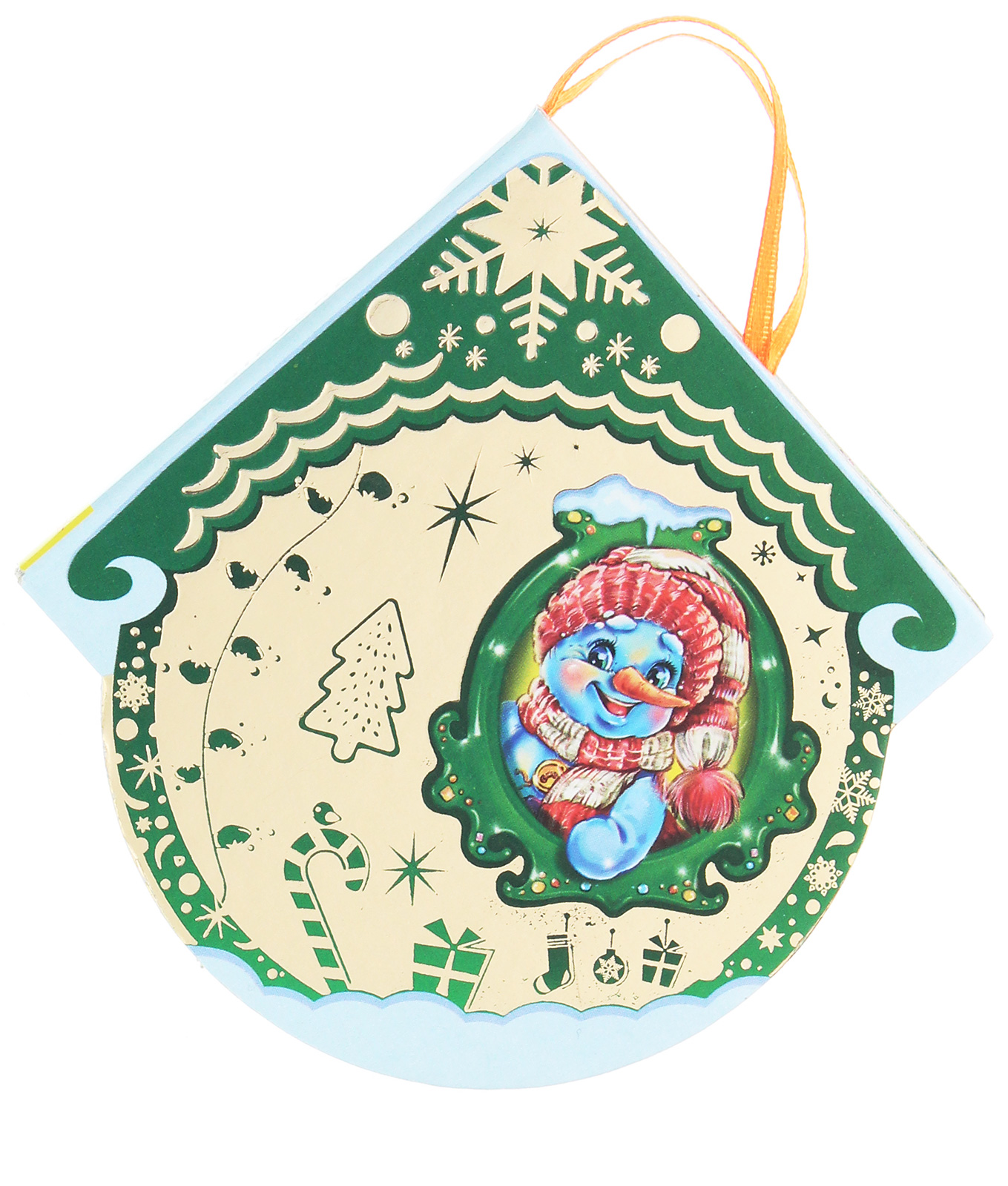 Книжка на ялинку. Сніговик