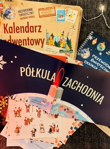Kalendarz adwentowy Przewodnik dookoa swiata