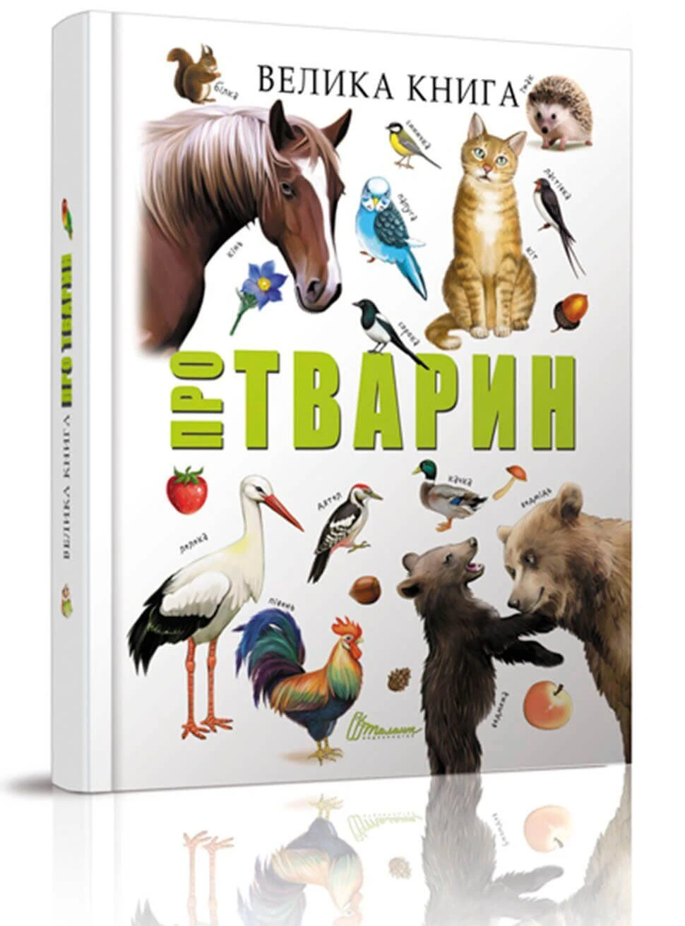 Велика книга про тварин (Найкращий подарунок)
