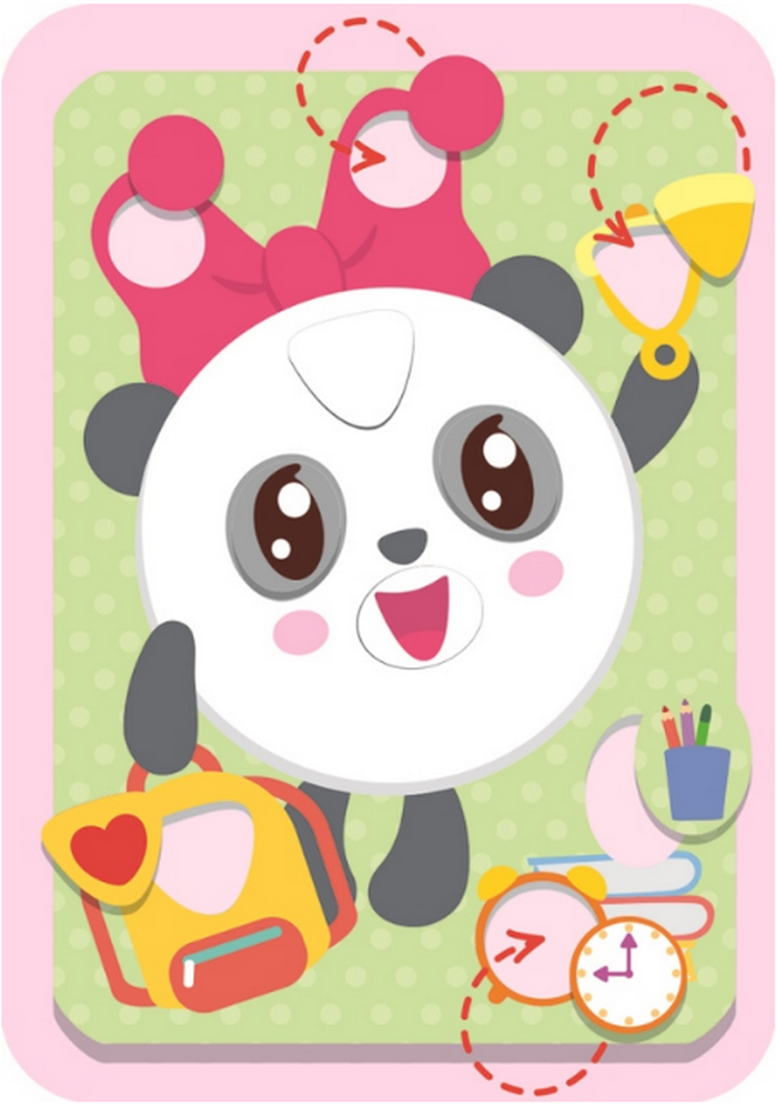 М'який конструктор «Малюшарики. Пандочка»