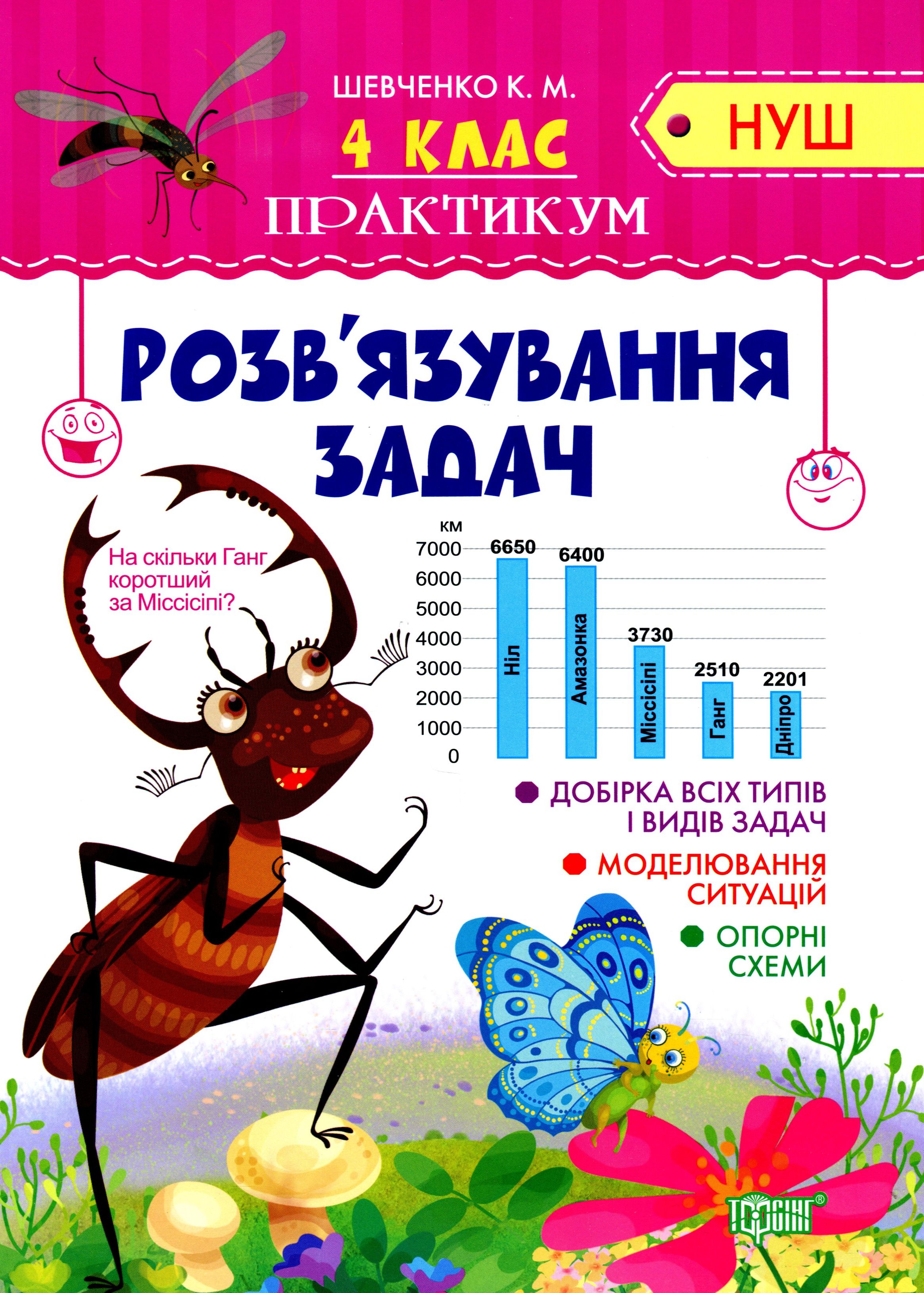 Практикум НУШ. 4 клас. Розв'язування задач