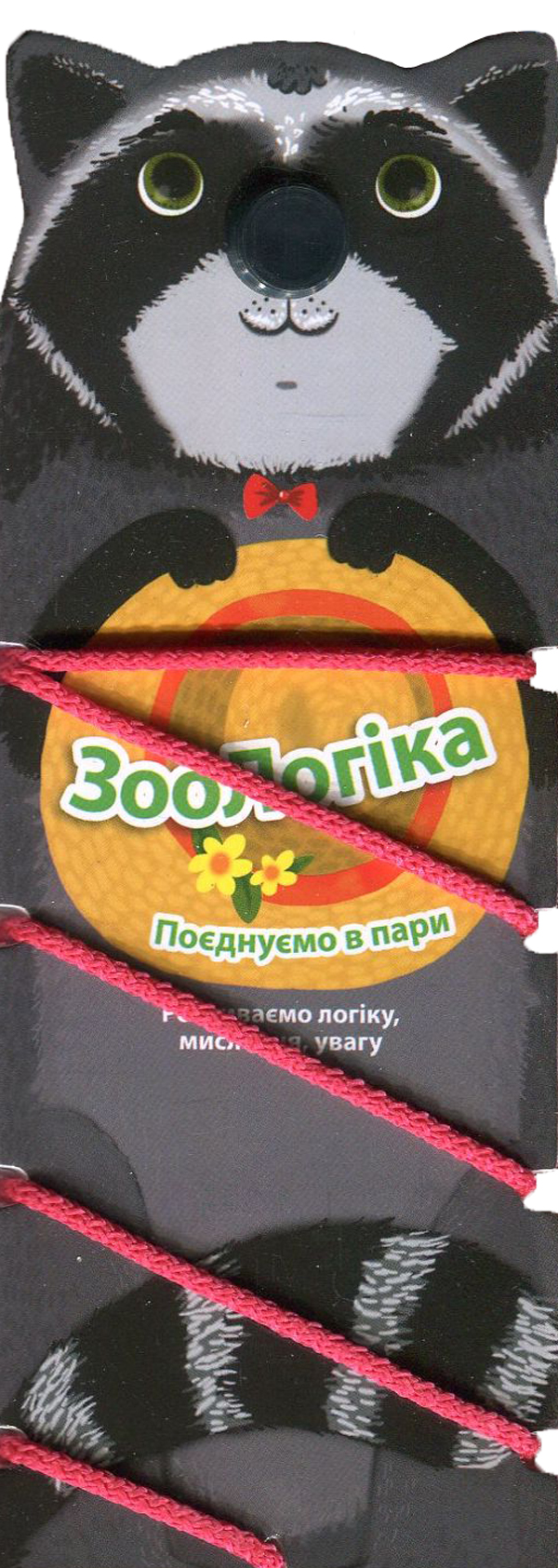 ЗооЛогіка. Єнот. Поєднуємо в пари