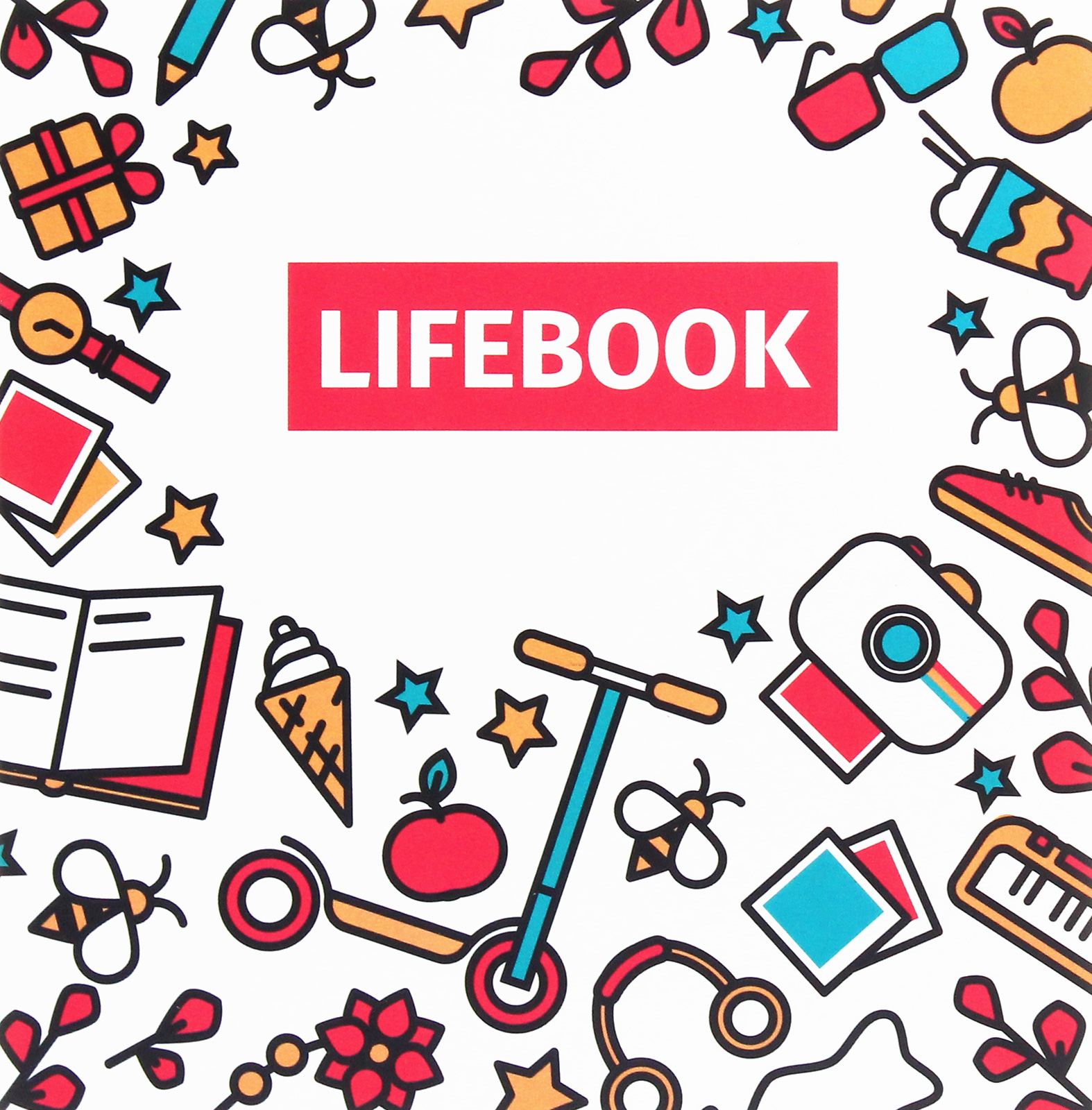 Щоденник для дівчат LifeBook (аквамарин)