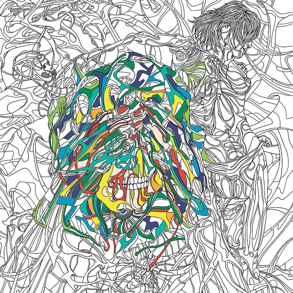 Нічого не бачу. Розмальовка