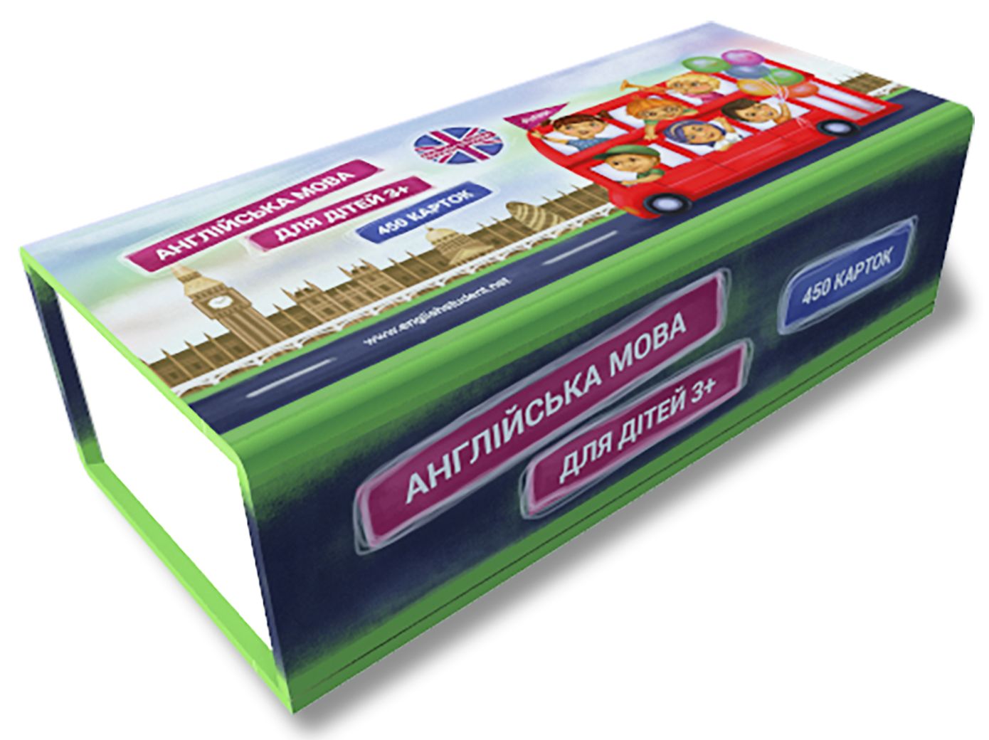 Дитячі картки для вивчення англійської мови English Student