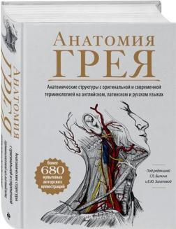 Анатомія Ґрея. Анатомічні структури з оригінальною та сучасною термінологією